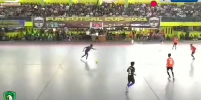 Viral Video Pertandingan Futsal di Stadion Penuh Penonton, Ini Tanggapan Polda Sumut