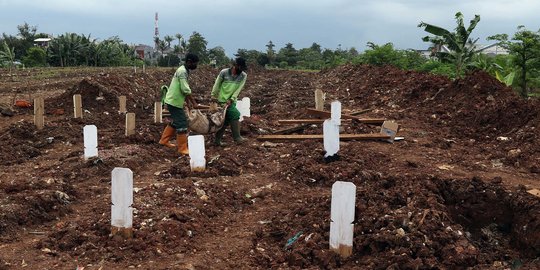 TPU Srengseng Sawah 2 Siap Tampung Ribuan Jenazah Korban Covid-19