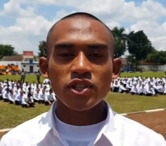 anak tukang jamu keliling lulus jadi prajurit