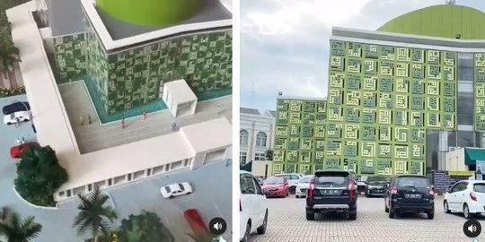 Masjid Di Serpong Punya Design Unik Ini Potretnya Penampakan Luar Dalam Keren Banget Merdeka Com<script async src=