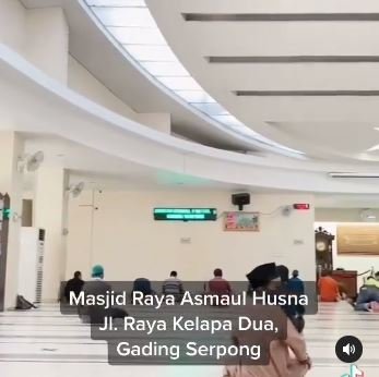 masjid asmaul husna gading serpong