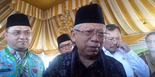 Wapres Ma'ruf: Pasar Muamalah Merusak Ekosistem Ekonomi dan Keuangan Nasional