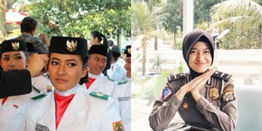 Makin Cantik, Ini Potret Mega Ayundya Eks Paskibraka Era SBY Berseragam Perwira Polri