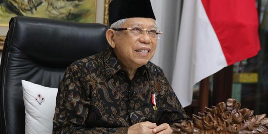 Ma'aruf Amin Beri Tanggapan Pasar Muamalah di Depok: Merusak Sistem Keuangan Nasional