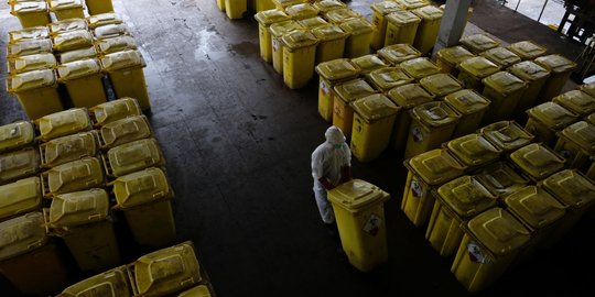 KLHK Catat Sejak Pandemi Terdapat 6.417,95 Ton Timbunan Limbah Medis Covid