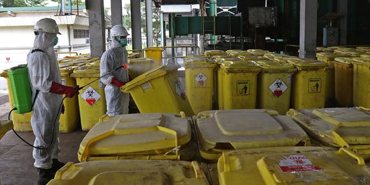 KLHK Larang Limbah Medis Dibuang di TPA Sampah Rumah Tangga