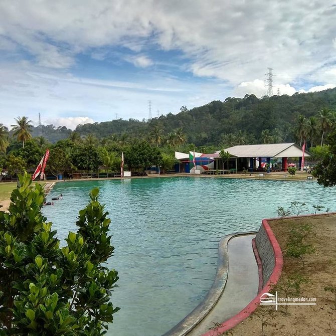 sangat jernih dan tak pernah keruh intip potret air terjun aek sijorni di sumut