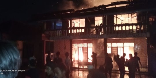 Diduga Korsleting, Pondok Pesantren di Ciampea Bogor Terbakar