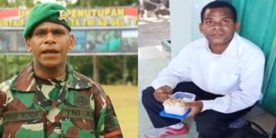 Kegigihan Yusuf Wonda Patut Ditiru, Berbekal Nasi Tahu Tak Cengeng Ikut Seleksi TNI