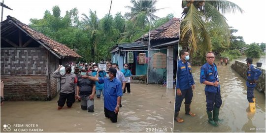 Dua Desa Kecamatan Gunung Kaler Tangerang Terendam Banjir