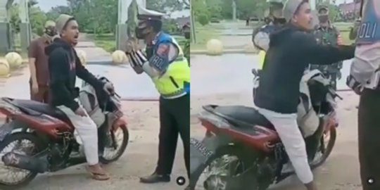 Viral Pria Marah-Marah Tertangkap Tak Pakai Masker, Sampai Sebut Marga Keluarga