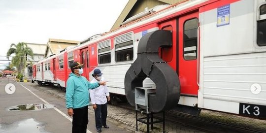 Kota Madiun Punya Kereta Medis Darurat Pertama di Indonesia, Begini Penampakannya