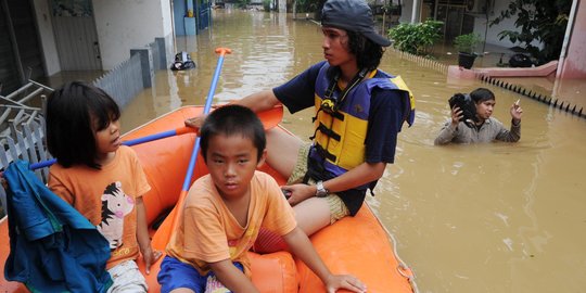 Banjir Jakarta, 48 Warga Pejaten Timur Telah Dievakuasi