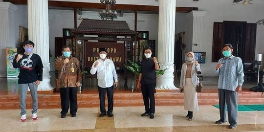 Berkunjung ke Sidoarjo, Dokter Tirta Mandira Curhat Ini ke Pj Bupati Hudiyono