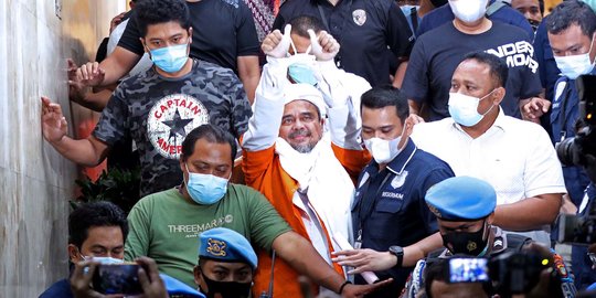 3 Berkas Perkara Lengkap, Rizieq Syihab Segera Berhadapan dengan Majelis Hakim