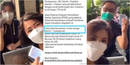 Kasudinkes soal Viral Selebgram Helena Lim Divaksin: Dia Bawa Surat Kerja di Apotek