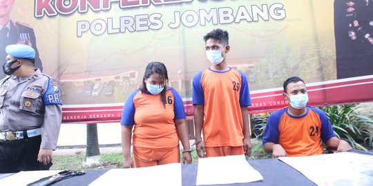 3 Perampok Bunuh Janda di Jombang, Kalung Emas yang Diambil Ternyata Imitasi