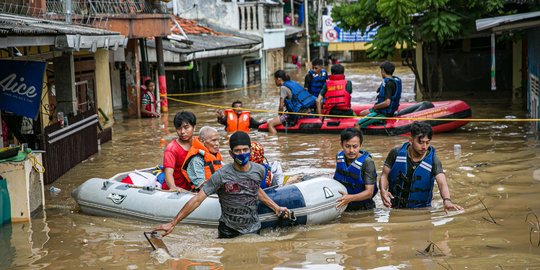 Banjir Tak Surut Selama Enam Jam, Wagub DKI Sebut Akibat Air Kiriman