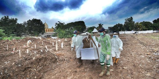 TPU Srengseng Sawah 2 Terus Terima Korban Covid-19