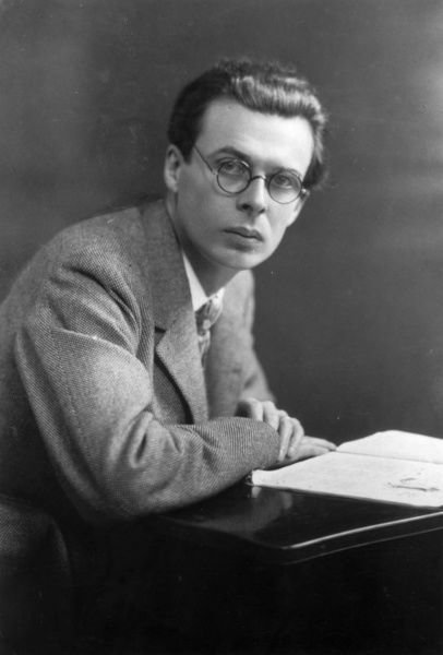 ilustrasi aldous huxley