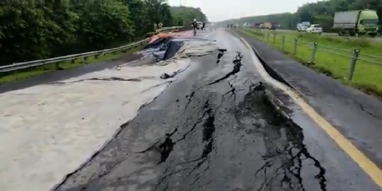 Jalan Tol Cipali KM 122 Ambles, Lajur Darurat akan Dibangun di Sekitar Lokasi
