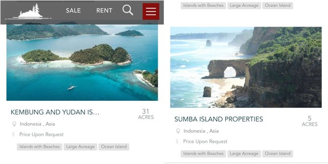 sumba dalam situs jual beli pulau