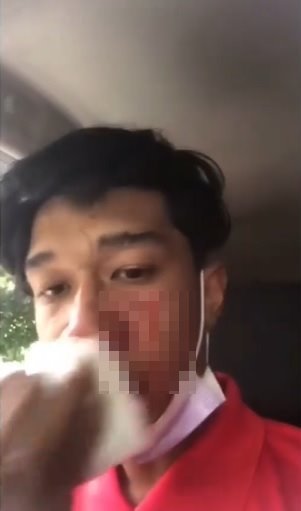 viral kurir lagi antar barang diserang anjing milik customer