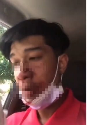 viral kurir lagi antar barang diserang anjing milik customer