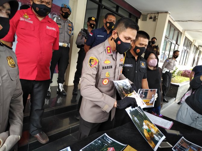 rilis kasus limbah medis di bogor