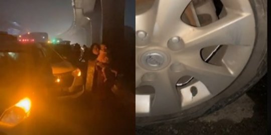 Puluhan Mobil Rusak Akibat Lubang di Tol Cikampek, Jasa Marga Diminta Tanggung Jawab
