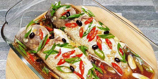 11 Resep dan Cara Membuat Ikan Tim Berbagai Kreasi, Bikin Nagih