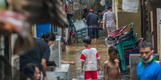 BPBD DKI: Seluruh Genangan DKI Telah Surut, Warga Kembali ke Rumah