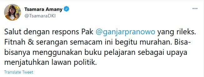 tsamara amany tuai kritik netizen