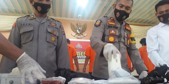 Polres Pasaman Barat Bekuk Pengedar Sabu Jaringan Lapas