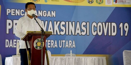 Tak Sesuai Harapan, Satgas Covid-19 Sumut Lakukan Ini untuk Percepat Vaksinasi