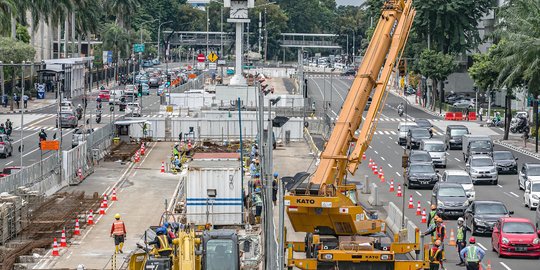 Terkendala Pandemi, Proyek MRT Jakarta Fase II Molor
