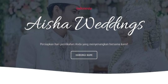 Aktivis: Promosi Perkawinan Anak oleh Aisha Wedding Harus Ditindak