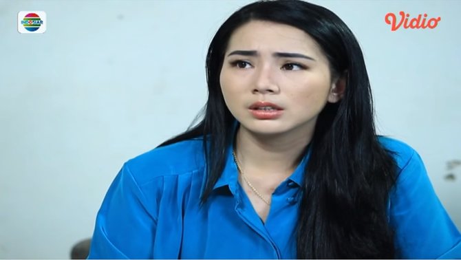 sukses bikin nangis ini potret jill gladys saat berakting di pintu berkah