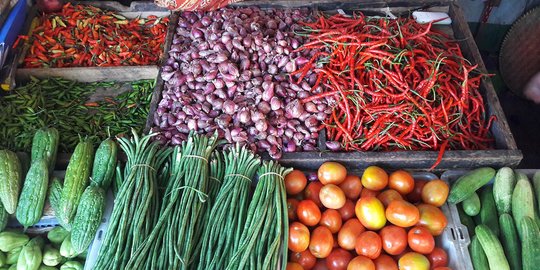 libur imlek, harga cabai dan kelapa kompak naik