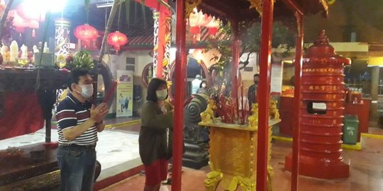 Walkot Tangerang Pantau Perayaan Imlek di Vihara Pastikan Penerapan Prokes