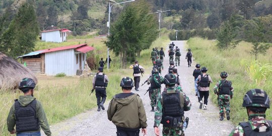 KKB Kembali Serang TNI-Polri saat Cek Lokasi Penganiayaan di Puncak Papua