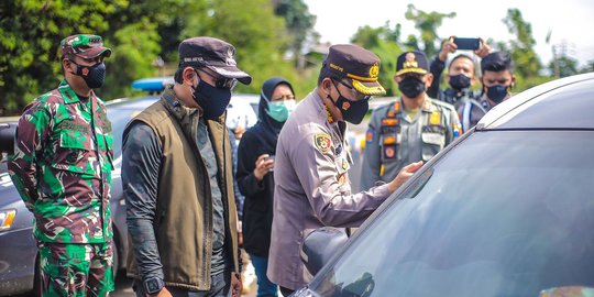 Ganjil Genap di Kota Bogor, 303 Kendaraan Ditegur dan 242 Ditindak