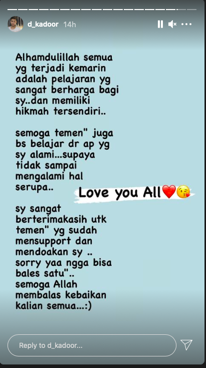 selebgram abdul kadir unggah postingan bebas netizen ramai ingatkan ini