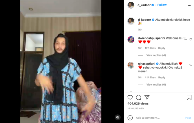 selebgram abdul kadir bebas usai kasus narkoba netizen ramai ingatkan ini