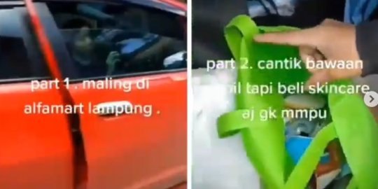 Tiga ABG Cantik Bawa Mobil Kepergok Mencuri di Minimarket, Sampai Disoraki Warga