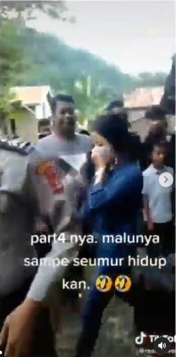 viral abg cantik kepergok mencuri