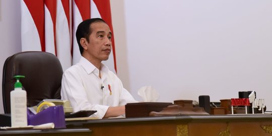 Jokowi Perkenalkan Jajaran Dewas & Dewan Direktur LPI