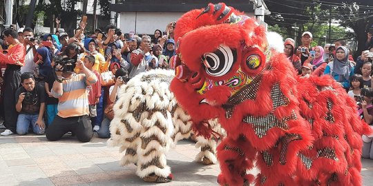 Viral Pertunjukan Barongsai di Pulau Reklamasi, Ini Penjelasan Polisi