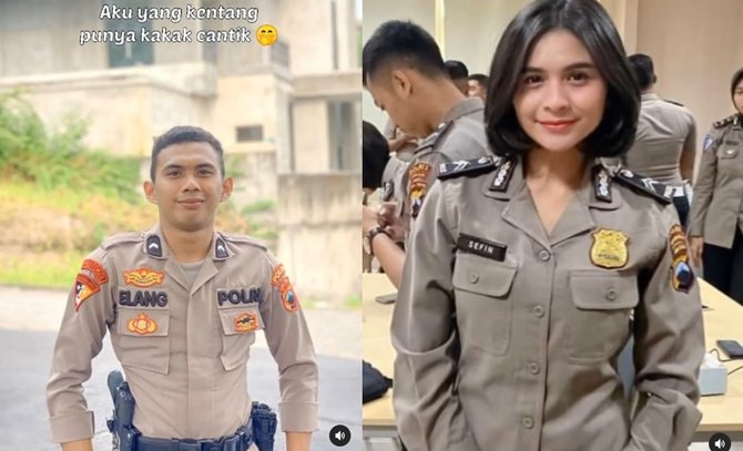 briptu sefin dan bripda arjuna elang