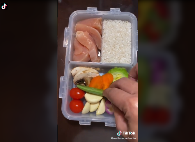 viral potret bekal suami saat istri lagi ngambek